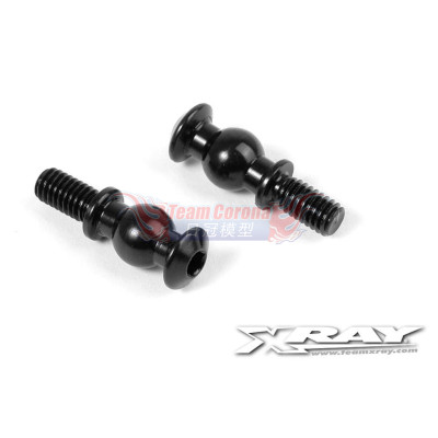 XRAY 352655 XB808 Ball Stud 6.8mm with Backstop L=6mm - M4